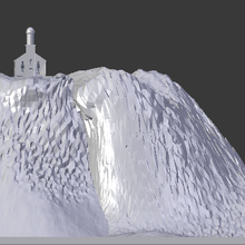 dağ kilise 3d ustalar dağcı Dağ fotoğrafçılığı tırmanışı tarafı aşk dağları hikayeleri tibidabodağ dağlar Dağlara Tırmanma taşları severler manzarası 3d print model - Mito3D