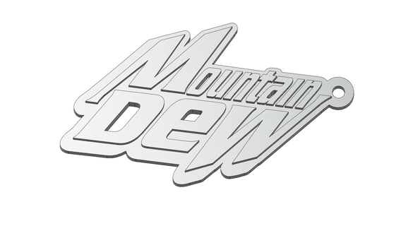 Berg Tau Schlüsselring 3d print model - Mito3D