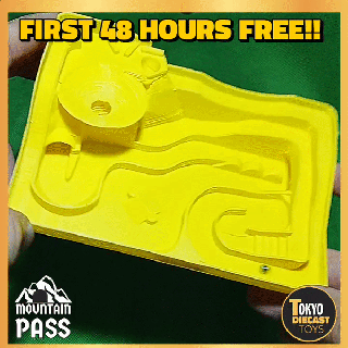 mountain pass - tokyo diecast toys toy tilt track marble run new christmas birthday kids small print easy game fun race 3d print model - Mito3D