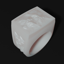 montaña anillo 3d print model - Mito3D