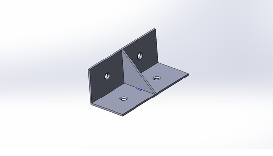 mounting angle furniture fastening 3d print model - Mito3D