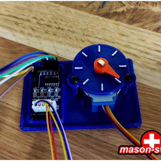 mounting bracket raspberry pi motor 28by driver display tool stepper raspberrypi ssd arduino 3D print model - Mito3D