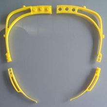 montaje de la máscara protección covid19 gadget visera covid 3d print model - Mito3D