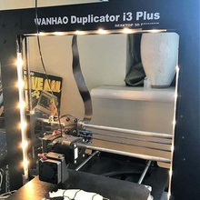 mounts ikea led light strips wanhao i3 printers tool 3d printer accessories strip mount ledberg 3d print model - Mito3D