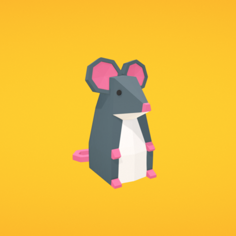 del mouse gioco 3D print model - Mito3D