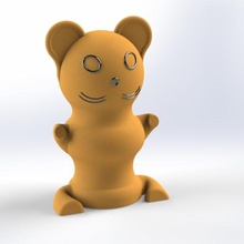 el ratón gadget 3d print model - Mito3D