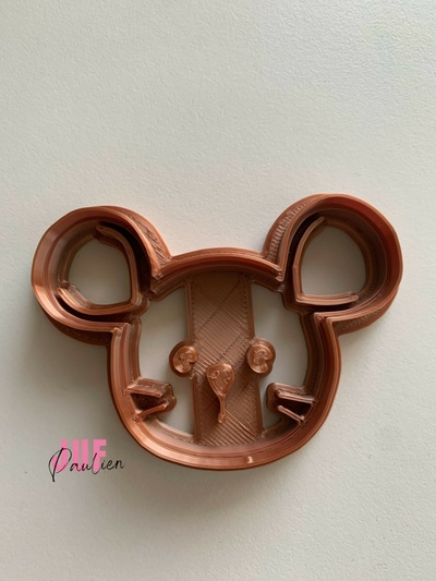 mouse cookiecutter cookie 3d print model - Mito3D