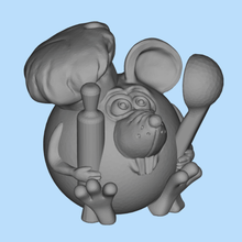 mouse cook game toy 3d print model - Mito3D