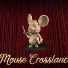 mouse crosslances 3d print model - Mito3D