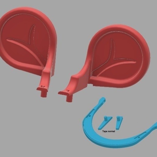 mouse ears covid-19 headband type various covid covid19 3D print model - Mito3D
