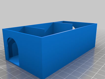fare besleyici Kutu ev halkı gereçler 3d print model - Mito3D