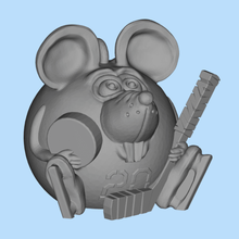 mouse hockey player game toy accessories 3d print model - Mito3D