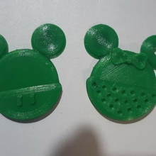 Maus Schlüsselanhänger Tier Spielzeug Spielzeuge niedlich 3d print model - Mito3D