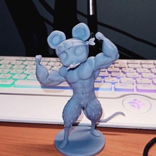 mouse muscles 3d print model - Mito3D