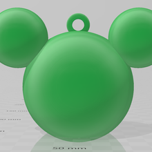 mouse ornament christmas decor 3d print model - Mito3D