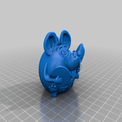 mouse pilot technician game toy 3D print model - Mito3D