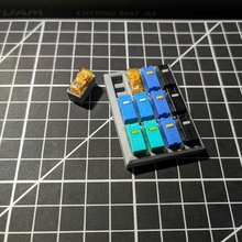 mouse switch holder gadget mice microswitch 3d print model - Mito3D