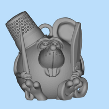mouse alfaiate jogo brinquedo 3d print model - Mito3D