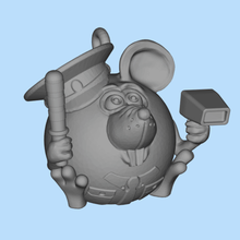 mouse traffico cop gioco giocattolo del 3d print model - Mito3D
