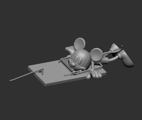 fare tuzak mickey 3d print model - Mito3D