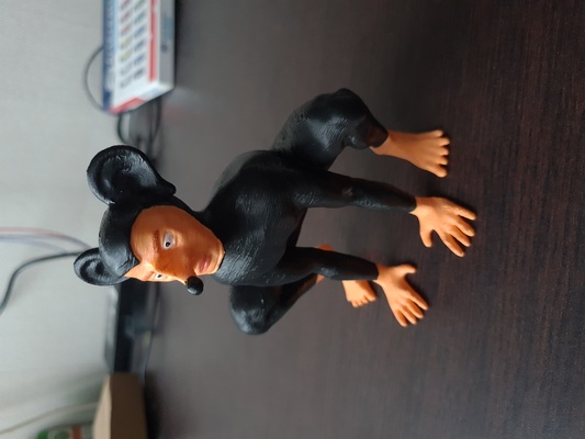 homem rato arte micky homem aranha super homen herói 3d print model - Mito3D