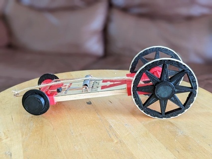piege souris speedster voiture coureur tinkercad ingénierie prototypage invention innovation 3d print model - Mito3D