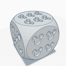 mousey dice 3d print model - Mito3D