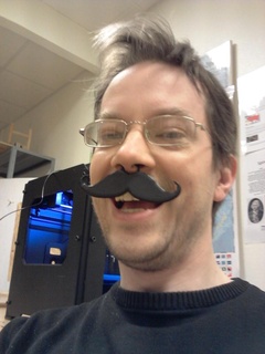 moustache accessoires 3d print model - Mito3D