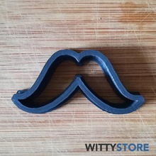 moustaches n2 - cookie cutter fashion kitchen cooking november wittystore baffi bigotes moustache movember 3d print model - Mito3D