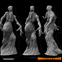 ağız oyun kadın korkutucu minyatür mini masa üstü İblis hayalet maw zindan dnd npc canavar yaratık 3d print model - Mito3D