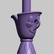 bocal lasca extrusora gancho hokha bongo shisha Disney 3d print model - Mito3D