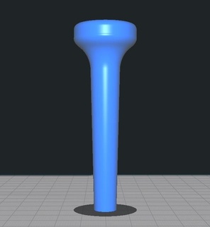boccaglio corno tubo trombone utensili musica 3d print model - Mito3D