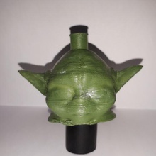 Mundstück yoda cachimba shisha-wasserpfeifen Kunst video-Spiele Videospiele star wars Kraft shisha bong Shisha Düse Mund-Tipp 3d print model - Mito3D