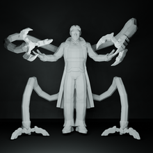 film medico polpo meraviglia figura serie 8 arte giocattolo statua comico i fumetti miniatura mini dr alfred molina spider man 3d print model - Mito3D