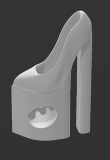 iyi olacak Bratz tip ayakkabı canavar yüksek oyuncak bebek 3d print model - Mito3D