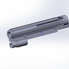 mp5 divers handguard la pipe le tube airsoft 3d print model - Mito3D