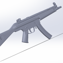 mp5-rust game toy 3d print model - Mito3D