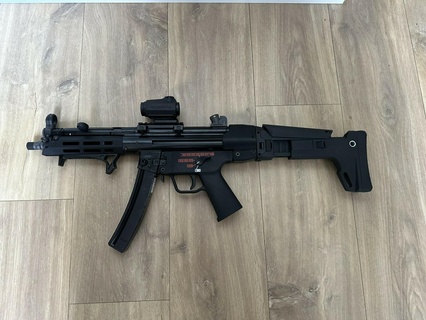mp5 acr Stock adaptateur airsoft Wetech mp5 airsoft pièces jointes 3d print model - Mito3D