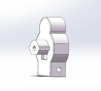 mp5 aeg ar estoque tubo adaptador airsoft m4 3d print model - Mito3D