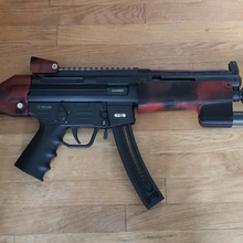 mp5 mobília gsg 16 ferramenta alemão esporte arma fogo gsg16 22 lr rifle rimfire submáquina smg impresso protetor mão 3d print model - Mito3D