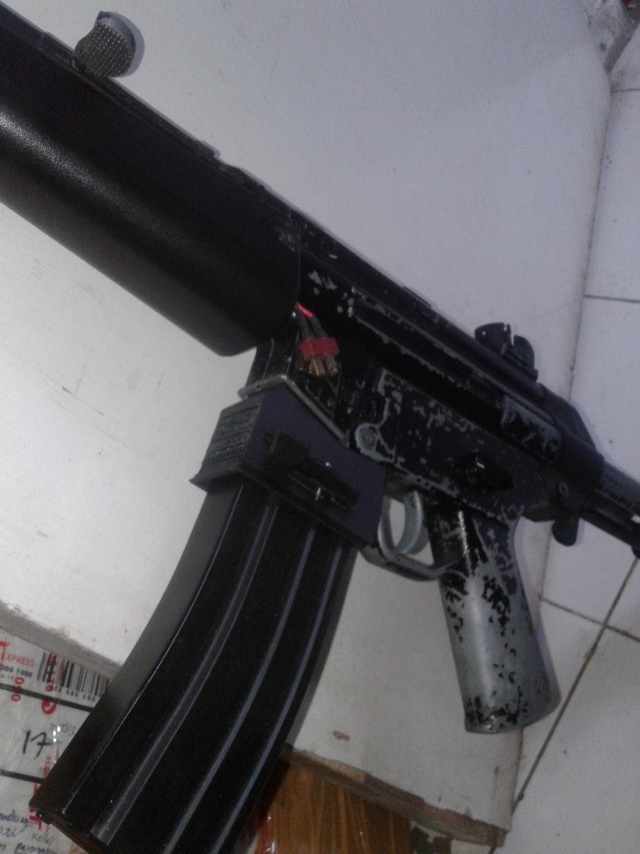 mp5 Adapter Airsoft Spielzeug 3D print model - Mito3D