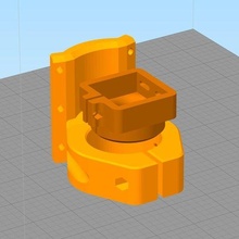 mpcnc - kress amb mount laser holder tool 16w cnc engraver add-on 3d printer parts 3d print model - Mito3D