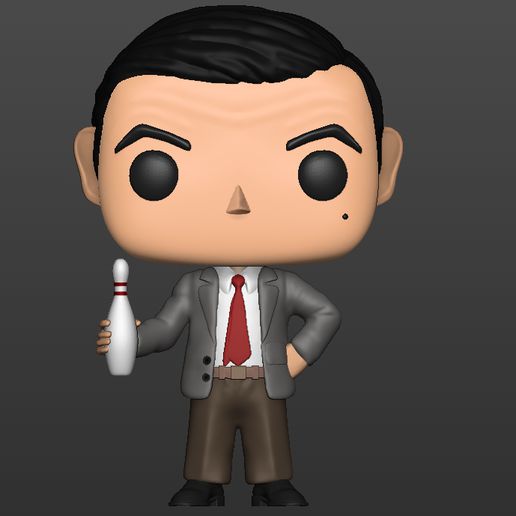 mr fasulye Chibi 3D print model - Mito3D