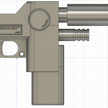 mr freeze cryo gun btas 3d print model - Mito3D