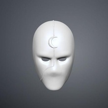 mr şövalye ay maske 3d print model - Mito3D
