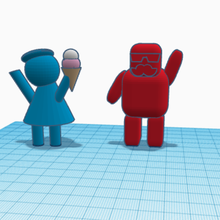 mr sra de varios la familia em juguete divertido 3d print model - Mito3D