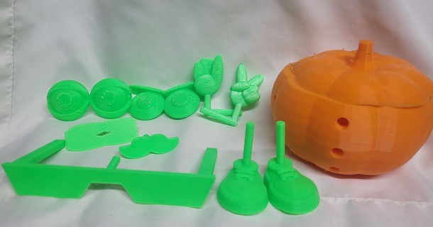mr pumpkin head halloweenxcults 3d print model - Mito3D