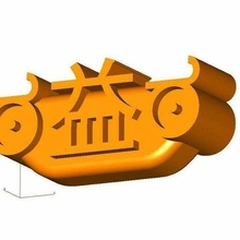 mr wütend unzufrieden klatschen Hände vergeben Auszeichnungen Schreibtisch Desktop Emoticon meme Meme rageman Skulpturen 3d print model - Mito3D