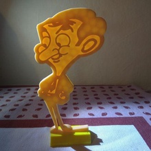 Sr Bean desenho animado arte feijão brinquedo retrato cenário artista Rowan Atkinson esboço comédia filme televisão johnny Inglês ator corpo escultura engraçado Diversão crianças histórias quadrinhos 3d print model - Mito3D