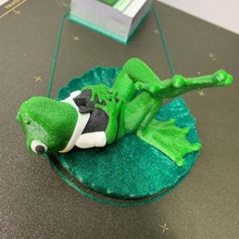 Herr j Teich froggy lilypad Kunst keine unterstützt multimaterial Frosch 3d print model - Mito3D
